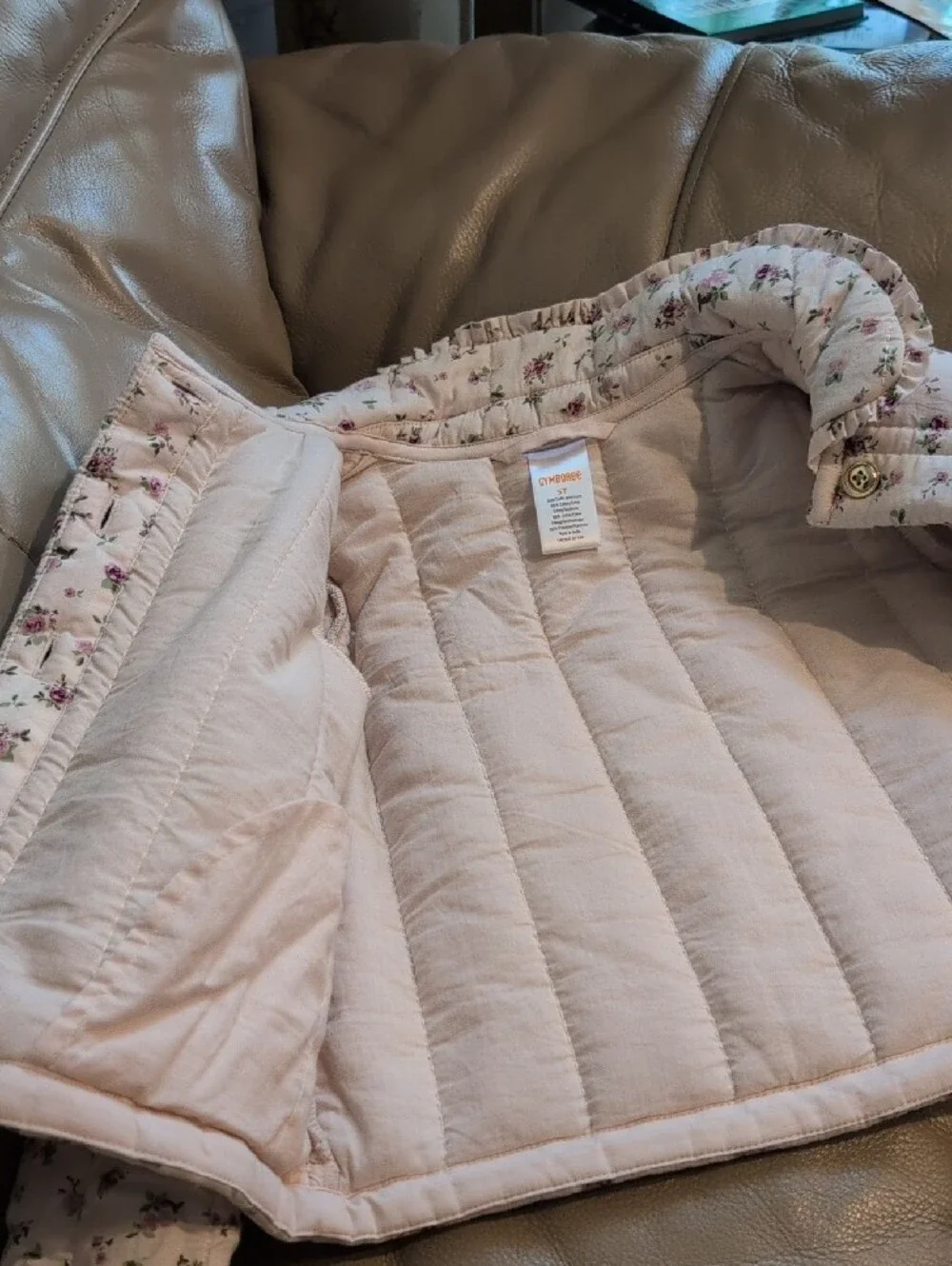 Gymboree quilted floral